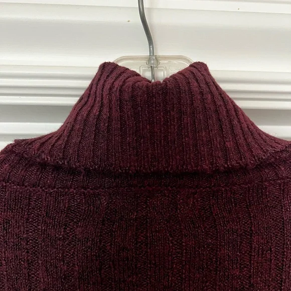 CLEARANCE Women’s Turtleneck Balloon-Sleeve Sweater Size Large - Picture 4 of 9